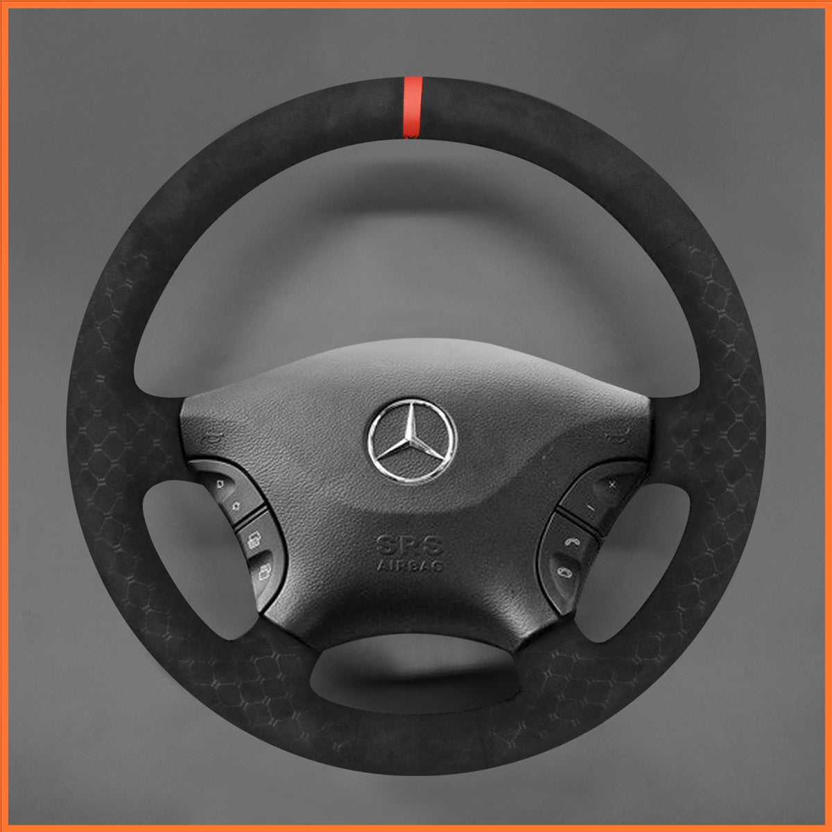 MEWANT Steering Wheel Cover for Benz for Mercedes Benz Viano W639 Vito Sprinter 2006-2013