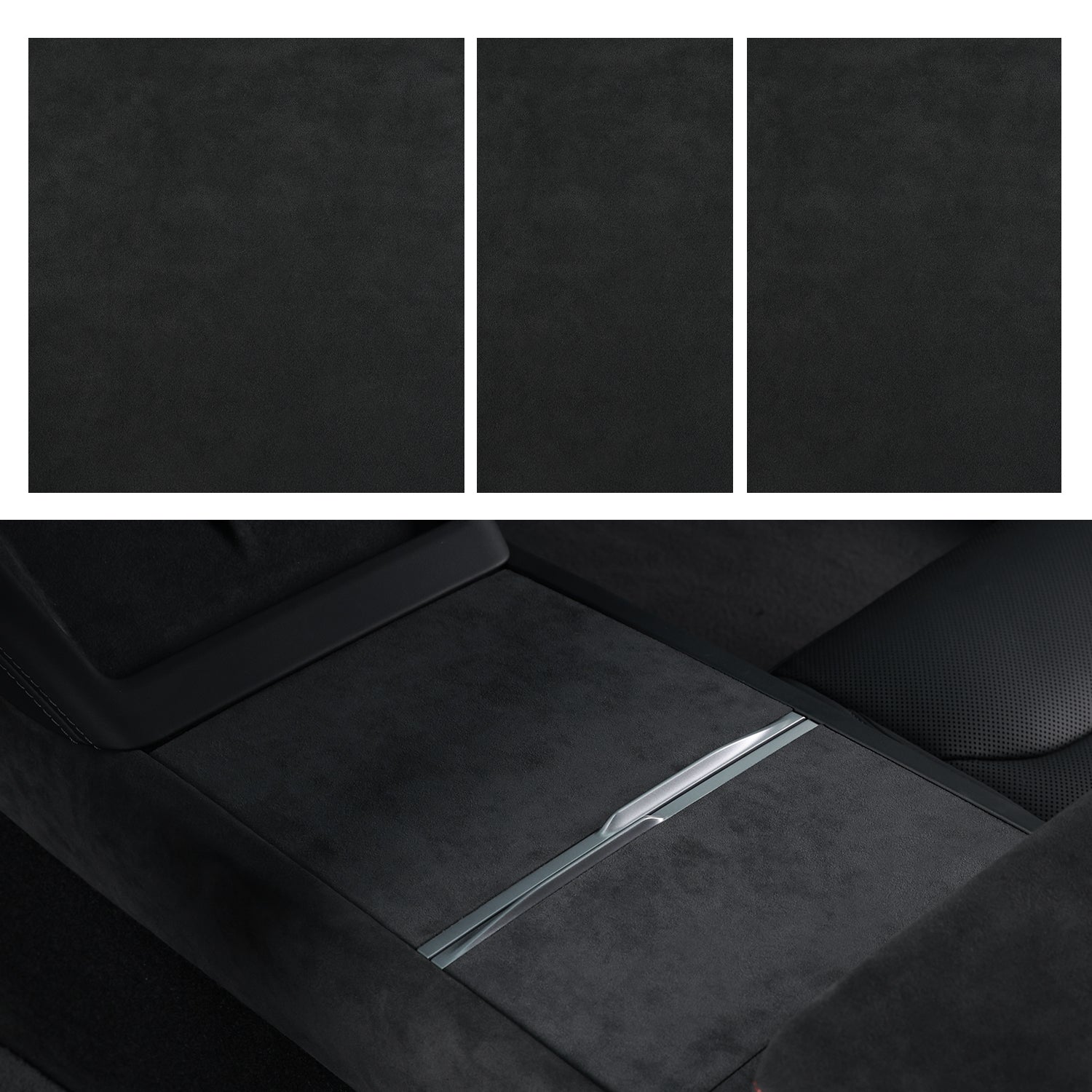 MEWANT Mittelkonsole Wrap Kit für Tesla Model 3 Highland 2023-2025 Model Y Juniper 2025