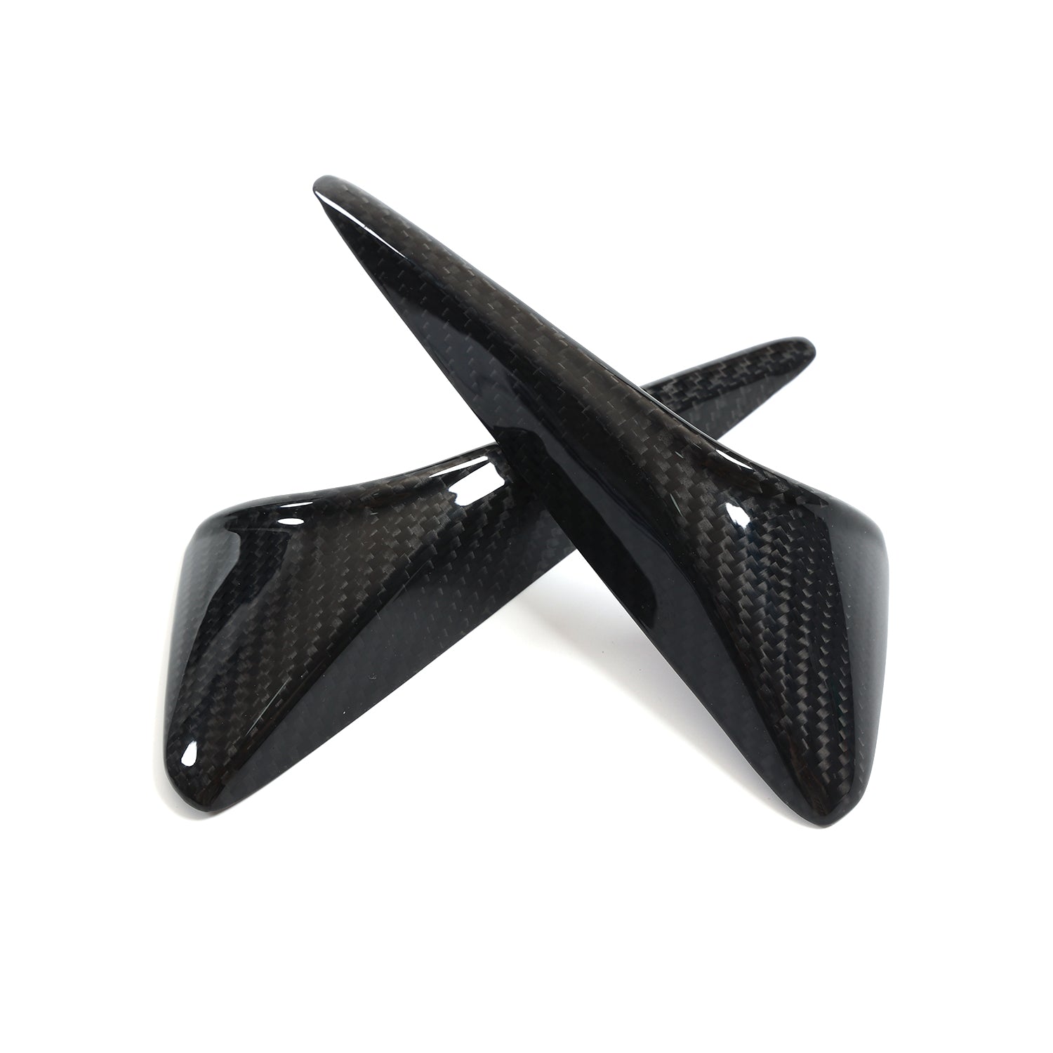 MEWANT Abdeckungen Seitenkameras Echtkohlefaser Tesla Model 3 und Model Y Tesla Model 3 Highland HW 4.0 2024