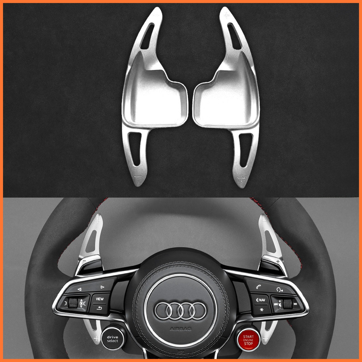 Paddle shifters for Audi R8 TT RS TTS 2014-2023