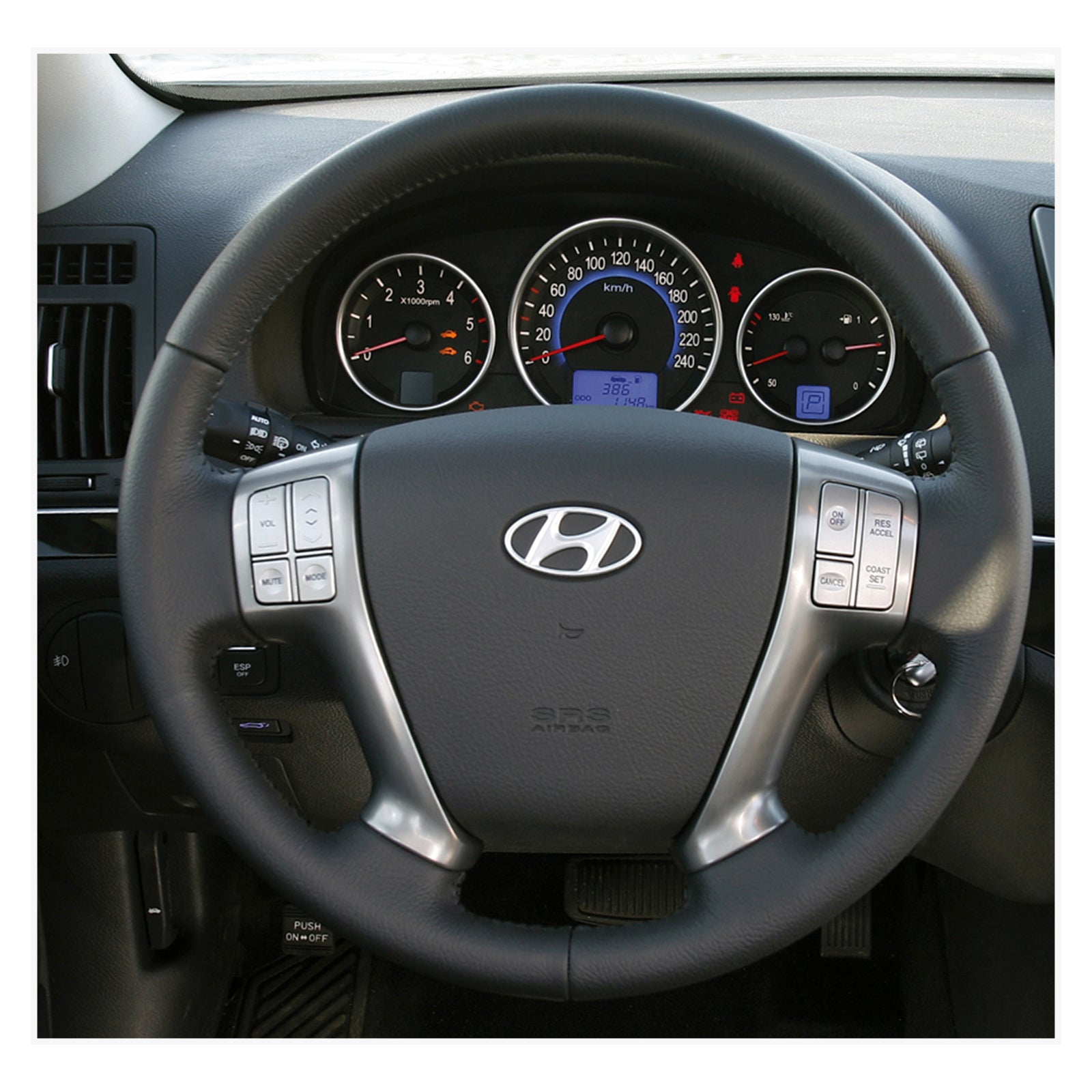 MEWANT steering wheel cover for Hyundai ix55 2009-2013