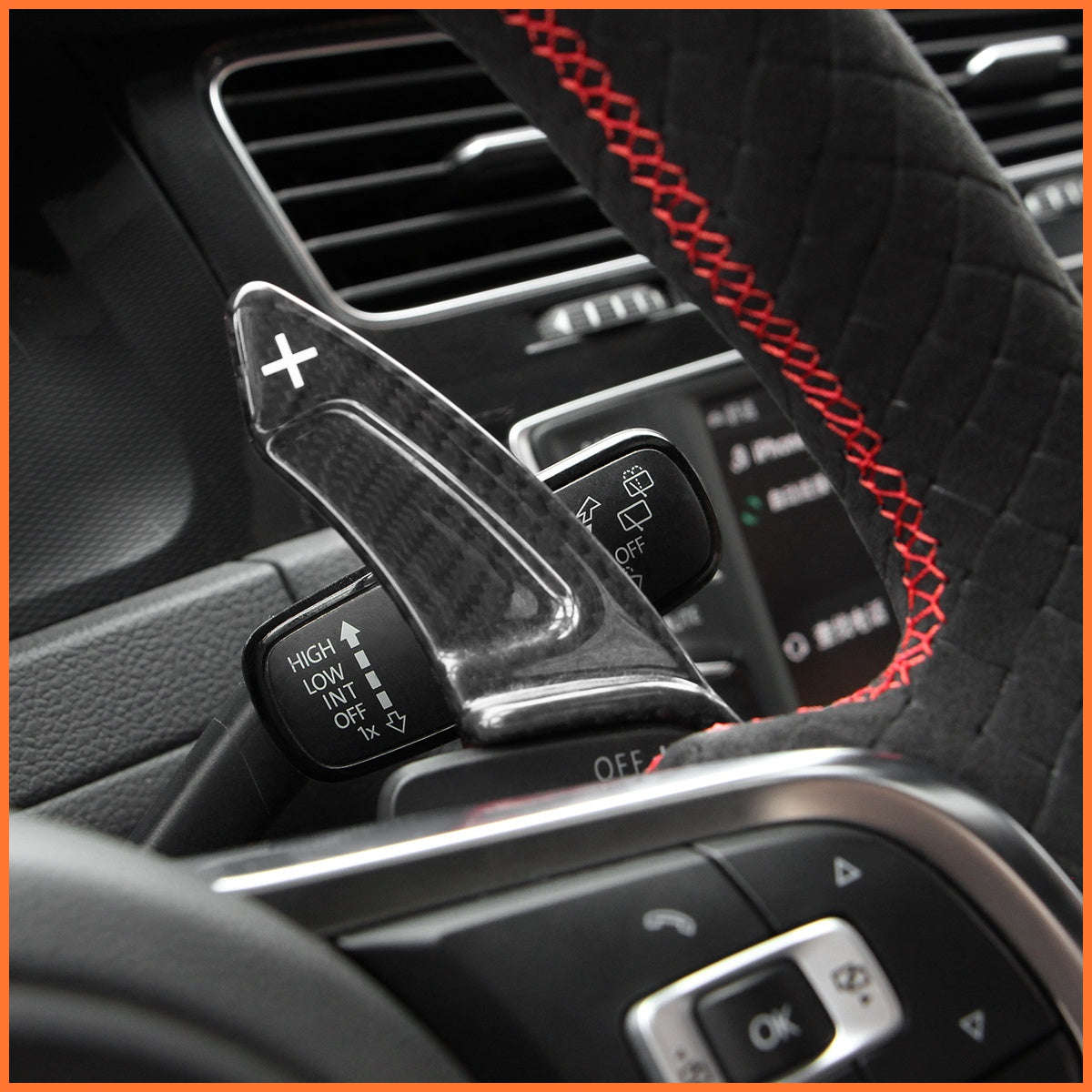 Paddle shifters for Skoda Citigo Fabia Karoq Rapid Roomster Octavia Superb Yeti Kodiaq Scala 2013-2019