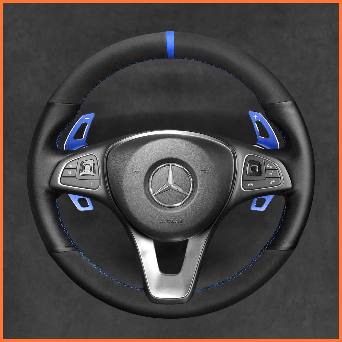 Paddle shifters for Mercedes Benz C117 C218 W176 W205 W213 W218 W246 W253 W447 X166 X253 2014-2023