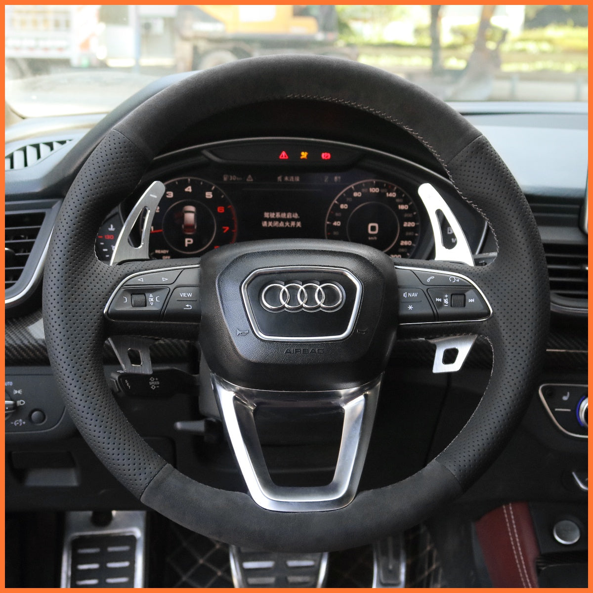 Schaltwippen für Audi A3 A4 A5 RS S3 S4 S5 Q2 Q3 Q5 Q7 Q8 SQ2 SQ5 SQ7 SQ8 2015-2022