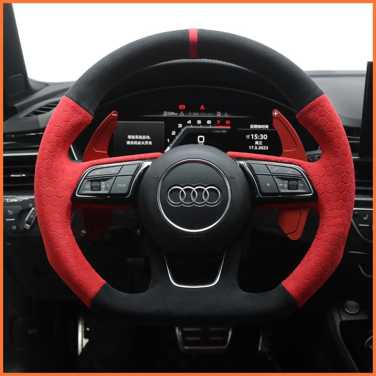 Paddle shifters for Audi A1 A3 A4 A5 S3 S4 S5 RS4 2015-2022