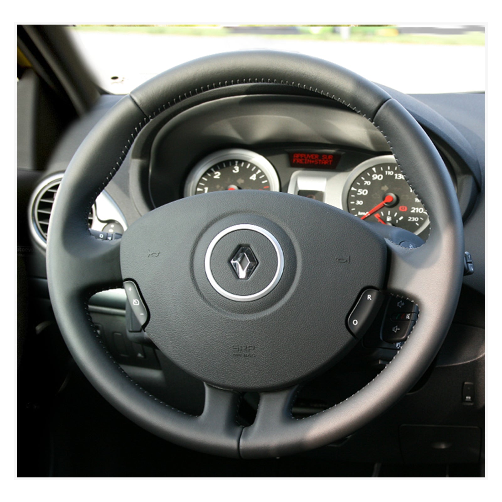 MEWANT Lenkradbezug für Renault Clio 3 2005-2012