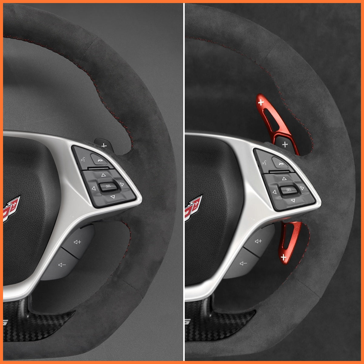Schaltwippen für Chevrolet Corvette (C7) 2015-2020