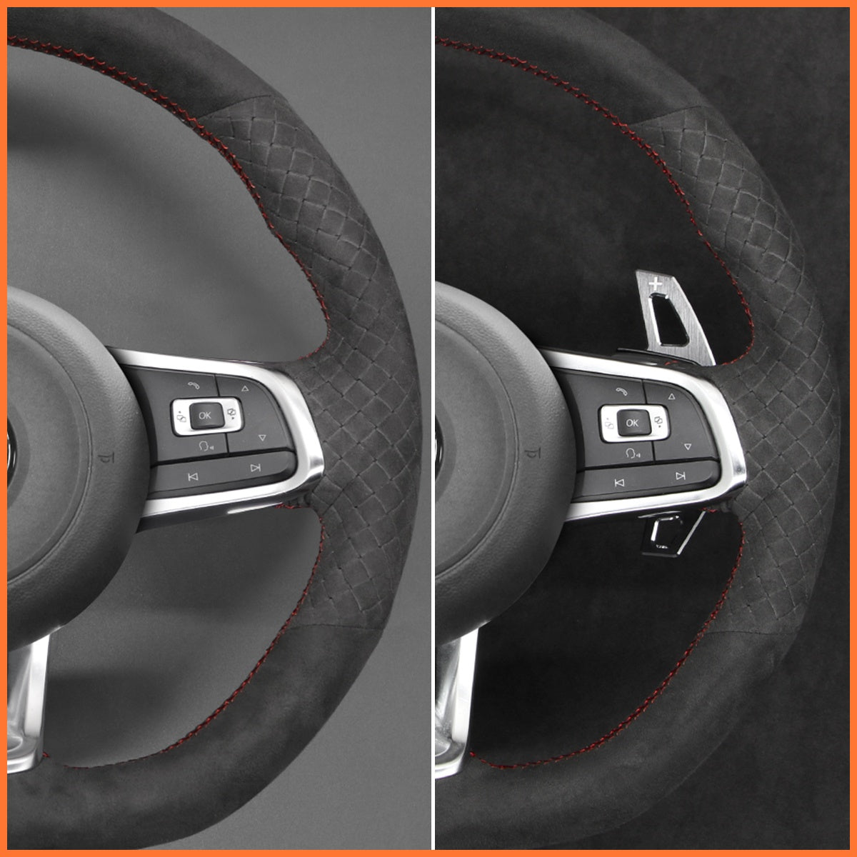 Paddle shifters for Skoda Citigo Fabia Karoq Rapid Roomster Octavia Superb Yeti Kodiaq Scala 2013-2019