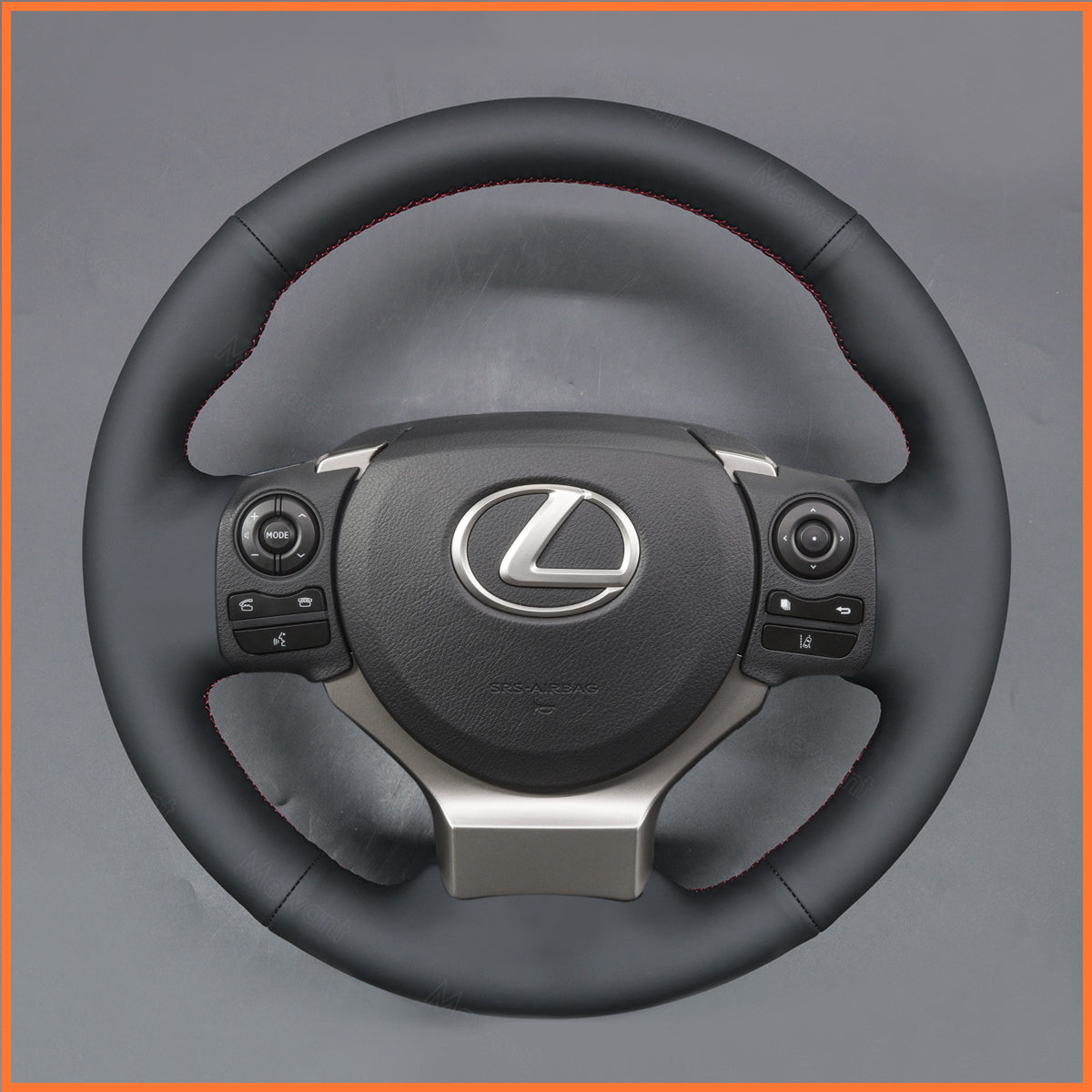 MEWANT Steering Wheel Cover for Lexus IS200t 2016 2017 IS250 2014 2015 IS300 IS350 IS F-Sport Lexus RC 300