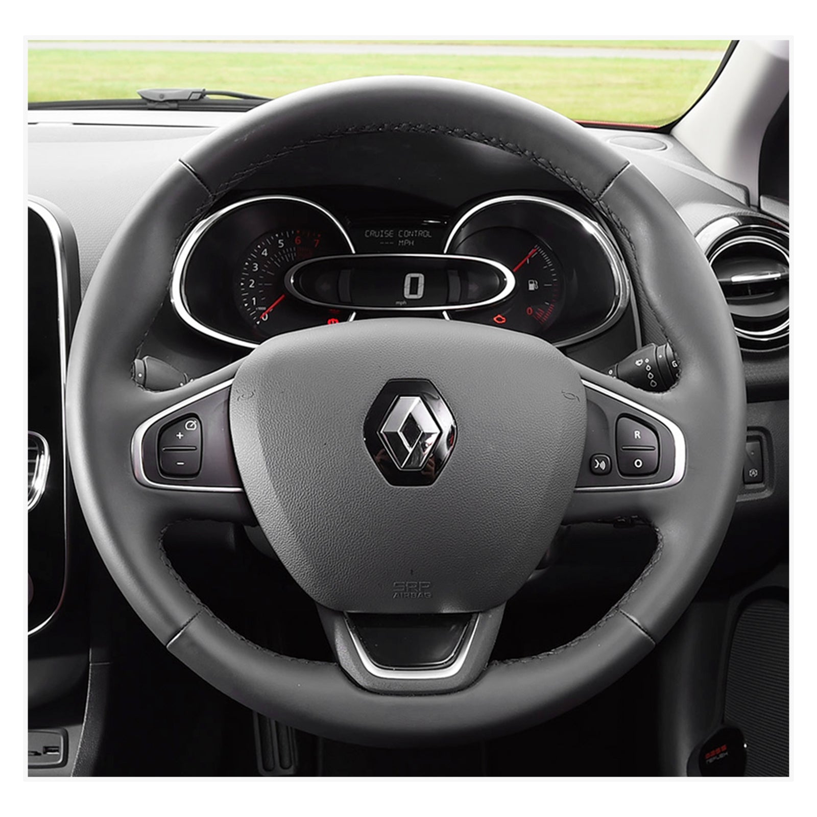 MEWANT Lenkradbezug für Renault Clio 4 (IV) 2016-2020 / Captur / Kaptur 2016-2020