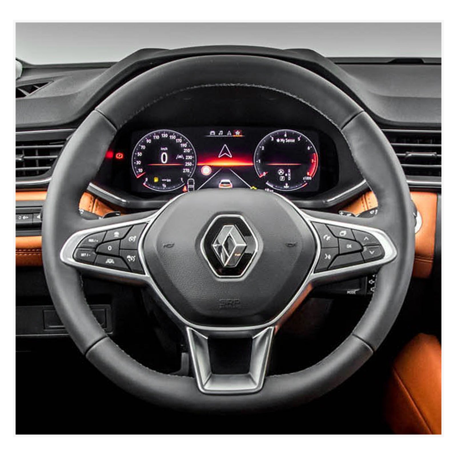 MEWANT Lenkradbezug für Renault Clio 5 (V) 2019-2020 / Captur 2 2020 / Zoe 2020