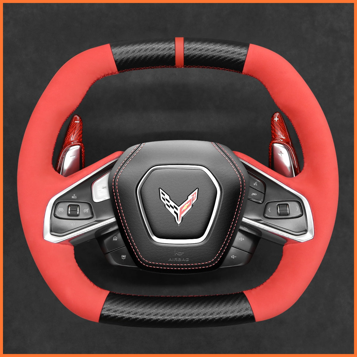 Schaltwippen für Chevrolet Corvette (C8) 2020-2025