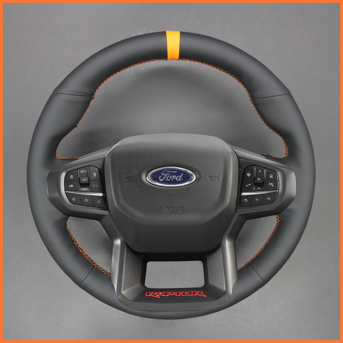 MEWANT Lenkradbezug für Ford Ranger Raptor 2022-2024