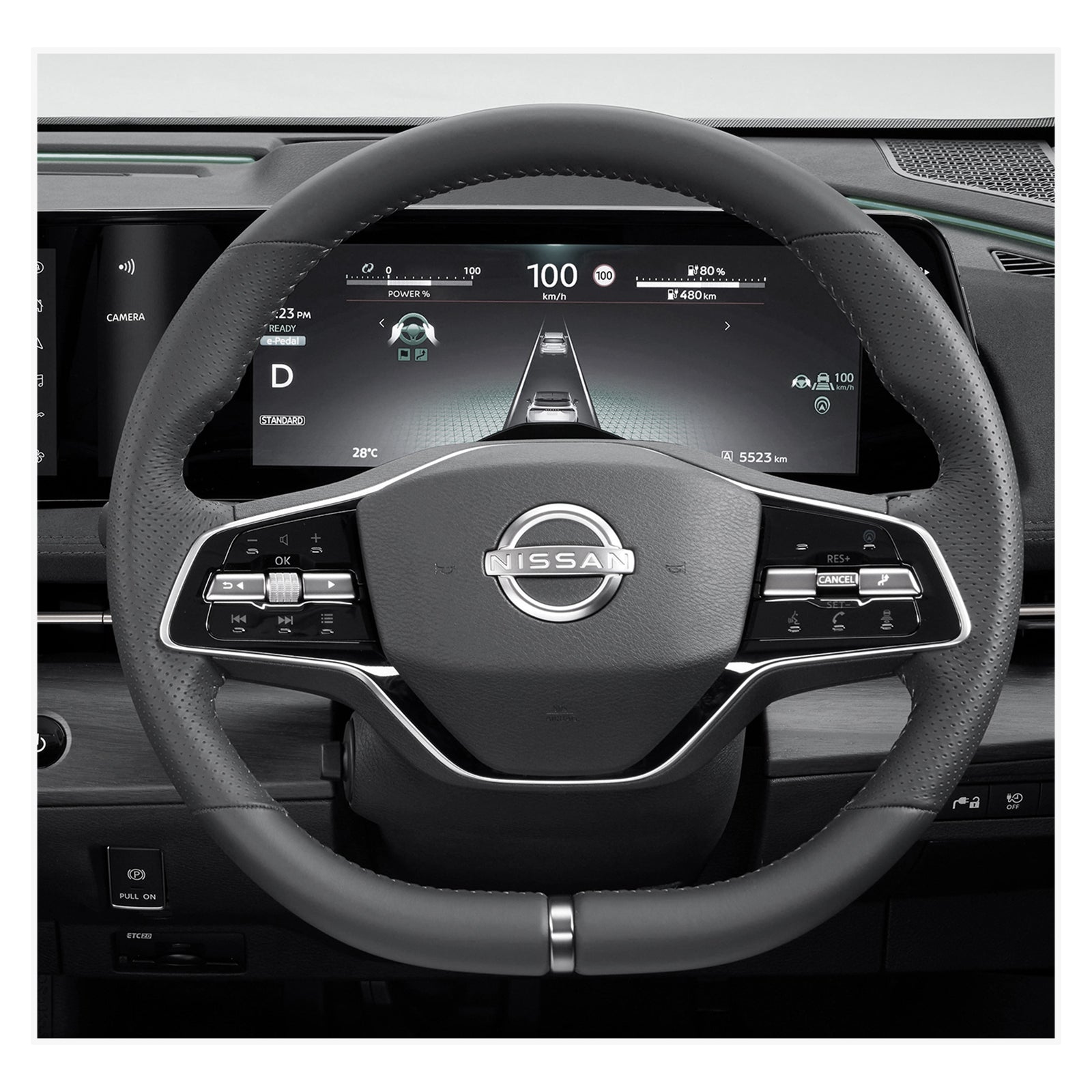 MEWANT Steering Wheel Cover for Nissan Ariya 2022-2024