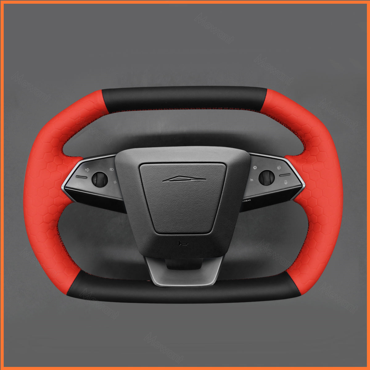 MEWANT Lenkradbezug für Tesla Cybertruck 2023-2025