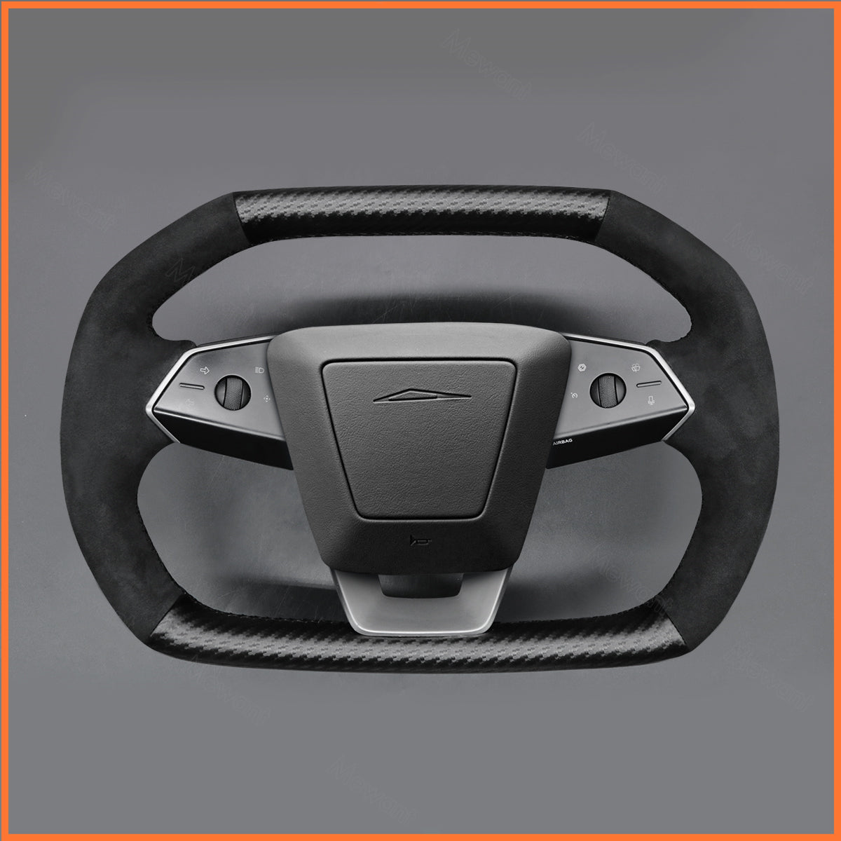 MEWANT Lenkradbezug für Tesla Cybertruck 2023-2025