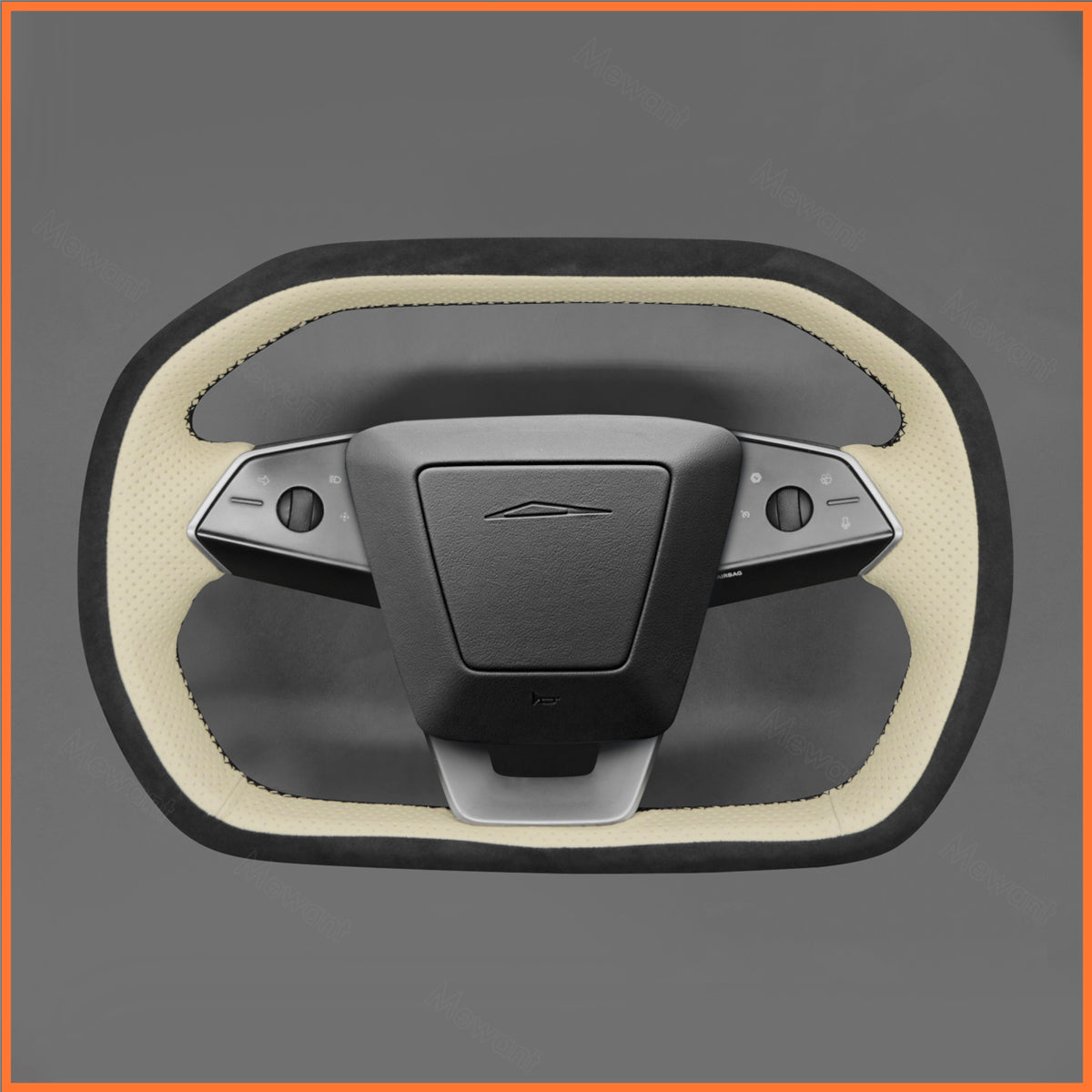 MEWANT Lenkradbezug für Tesla Cybertruck 2023-2025