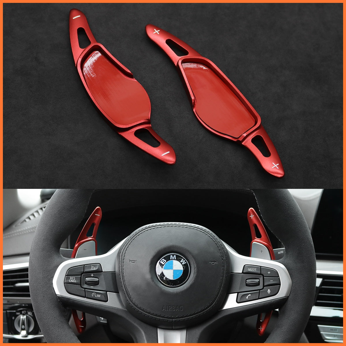 Schaltwippen für BMW M3 M4 M5 M8 X4 X5 X6 M 2019-2023