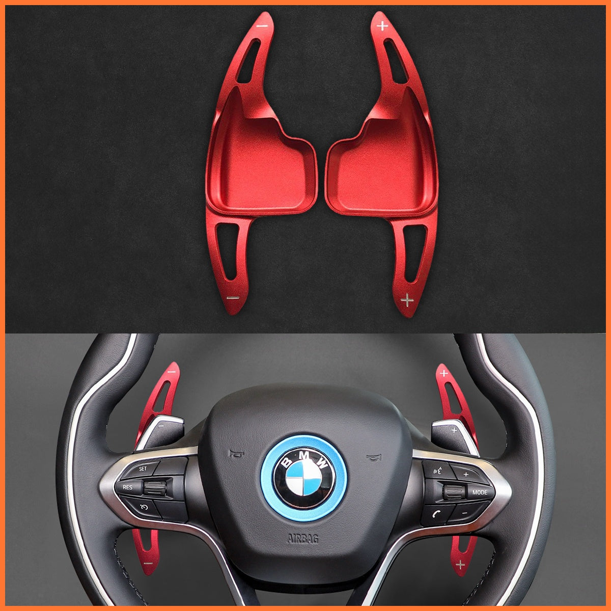 Paddle shifters for BMW i8 2014-2020