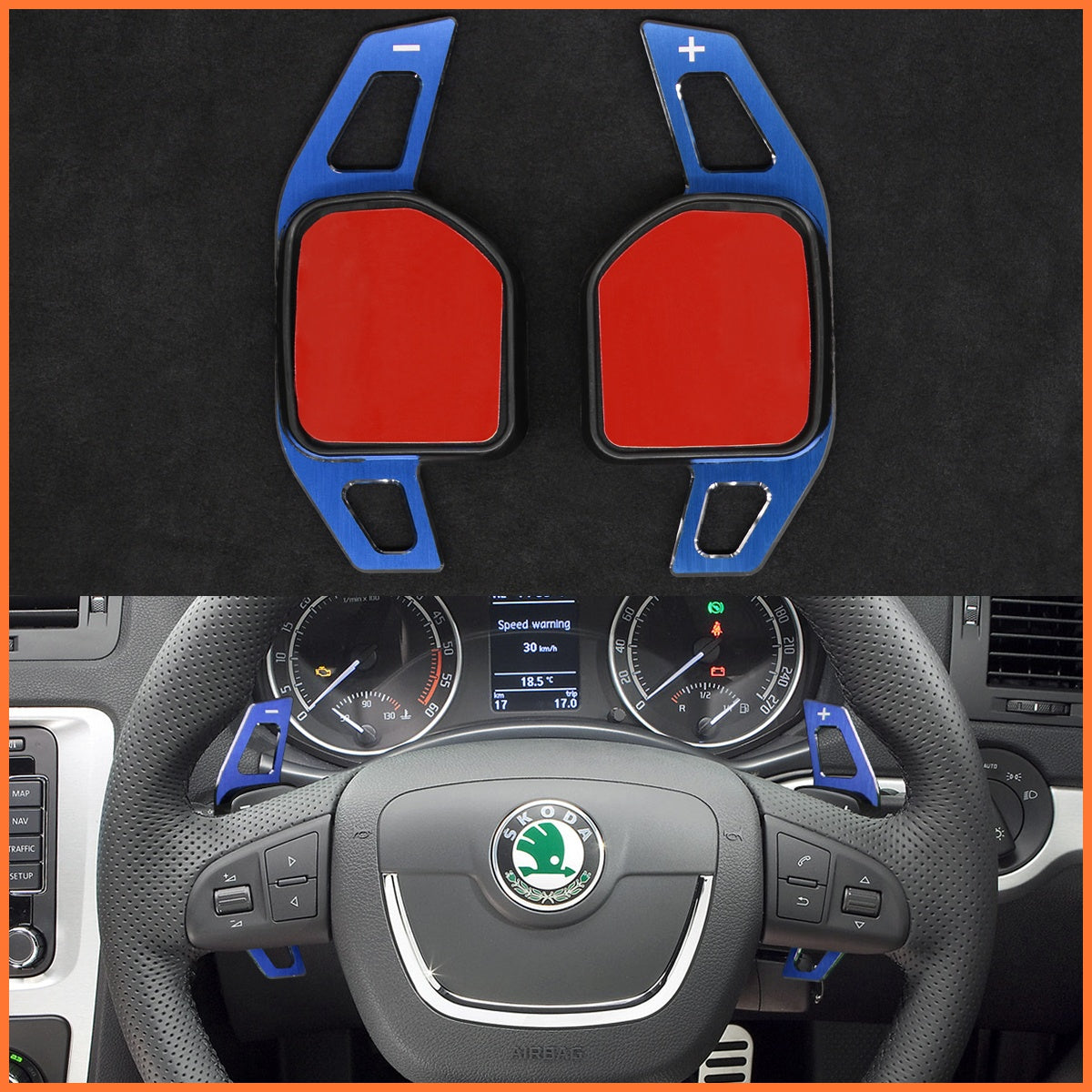 Schaltwippen für Skoda Fabia RS II 2010-2014