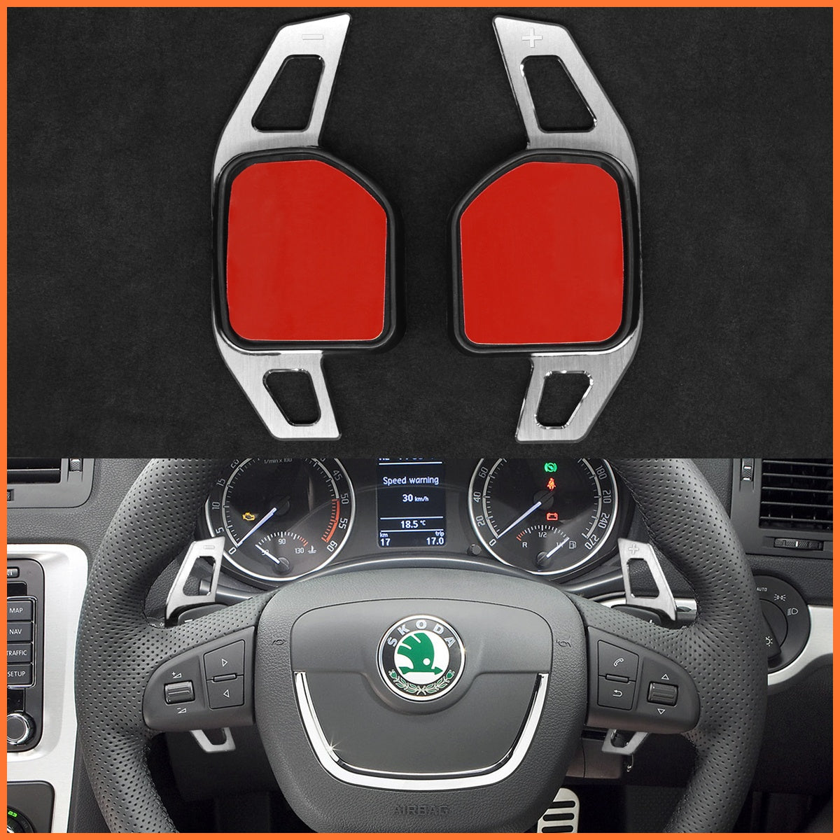 Schaltwippen für Skoda Fabia RS II 2010-2014
