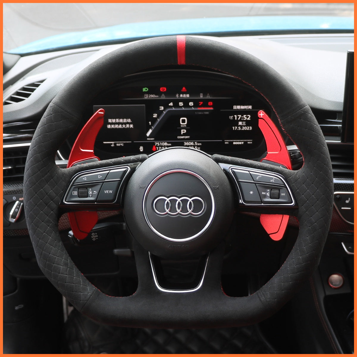 Paddle shifters for Audi A1 A3 A4 A5 S3 S4 S5 RS4 2015-2022