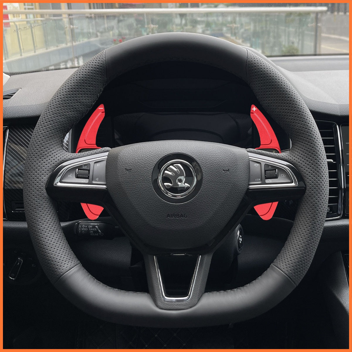 Schaltwippen für Skoda Citigo Fabia Karoq Octavia Scala Superb 2015-2019