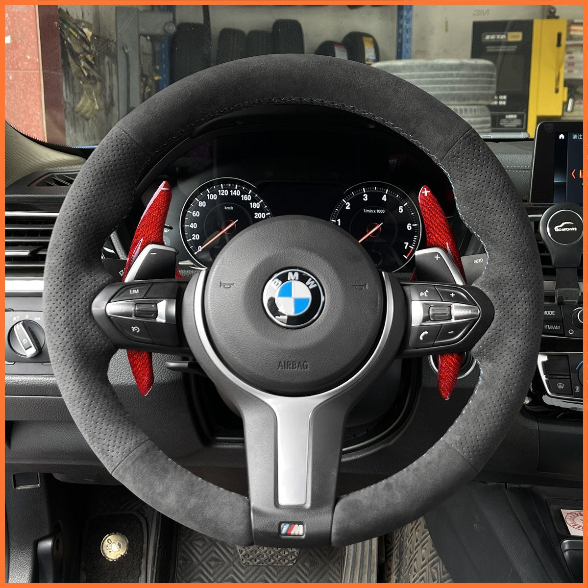 Paddle shifters for BMW M Sport F07 F10 F12 F20 F21 F30 F33 X3 X4 X5 M140i M50d 2012-2020