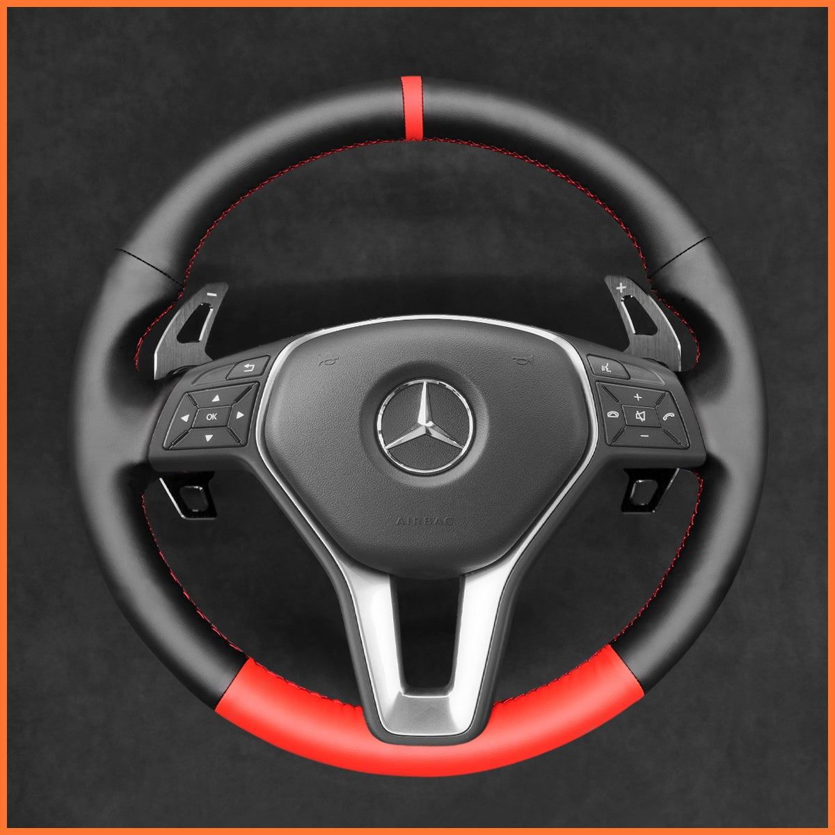 Paddle shifters for Mercedes Benz C117 C218 W204 W212 W246 X156 X204 2012-2017