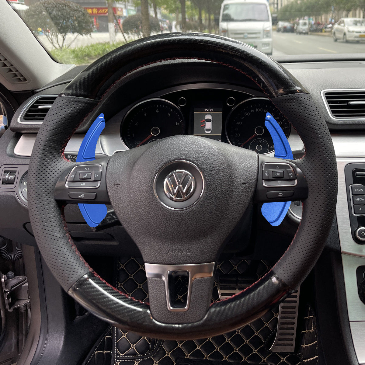Paddle shifters for Skoda Citigo Fabia Karoq Rapid Roomster Octavia Superb Yeti Kodiaq Scala 2013-2019