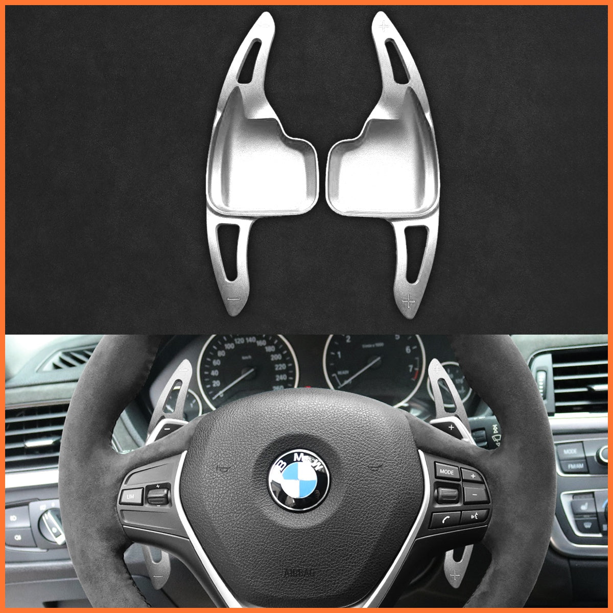 Paddle shifters for BMW F20 F21 F30 F31 F32 F33 F36 2012-2018