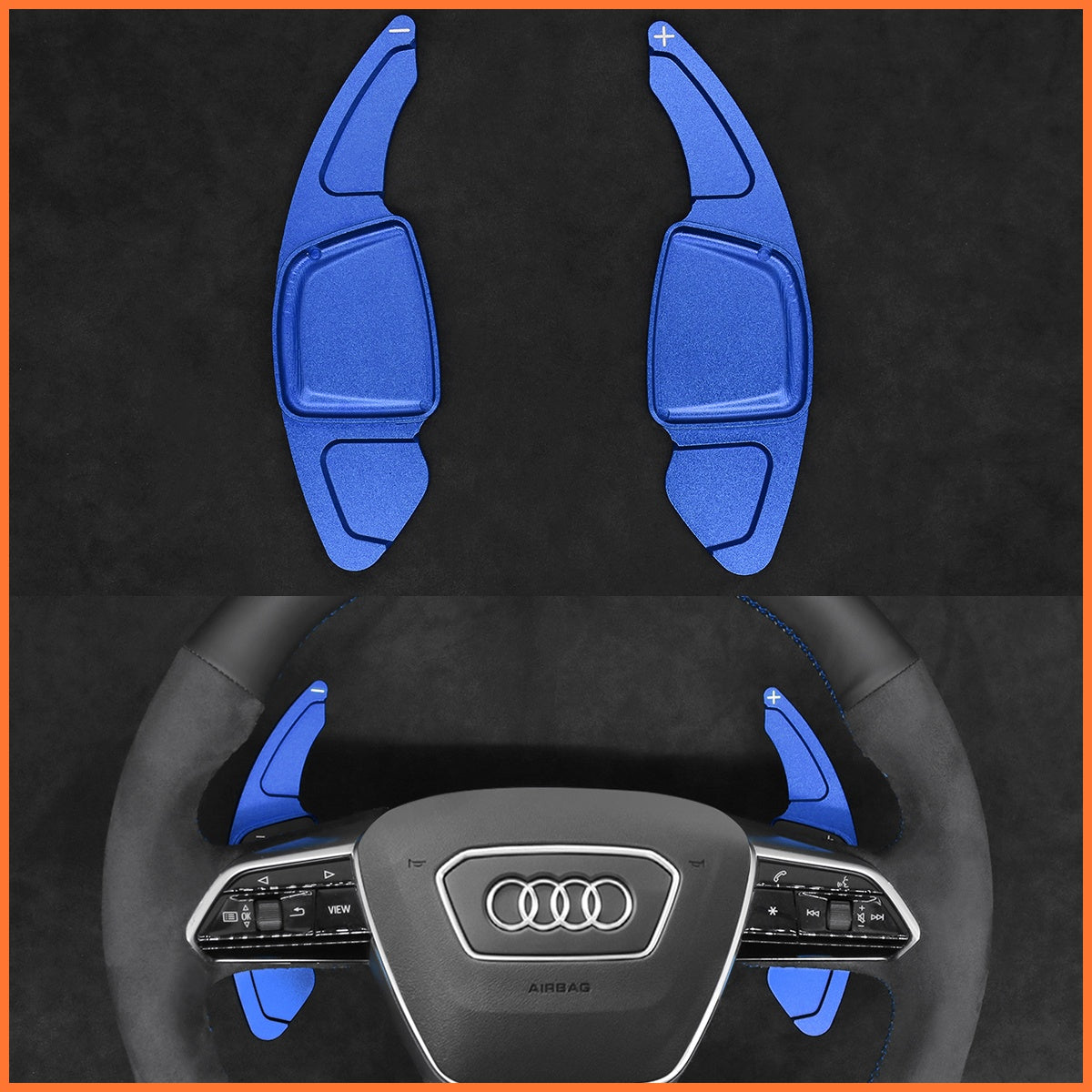 Shift paddles for Audi A6 A7 A8 S6 S7 S8 RS6 RS7 E-Tron GT 2018-2023