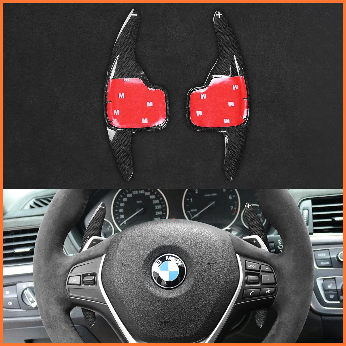 Paddle shifters for BMW F20 F21 F30 F31 F32 F33 F36 2012-2018