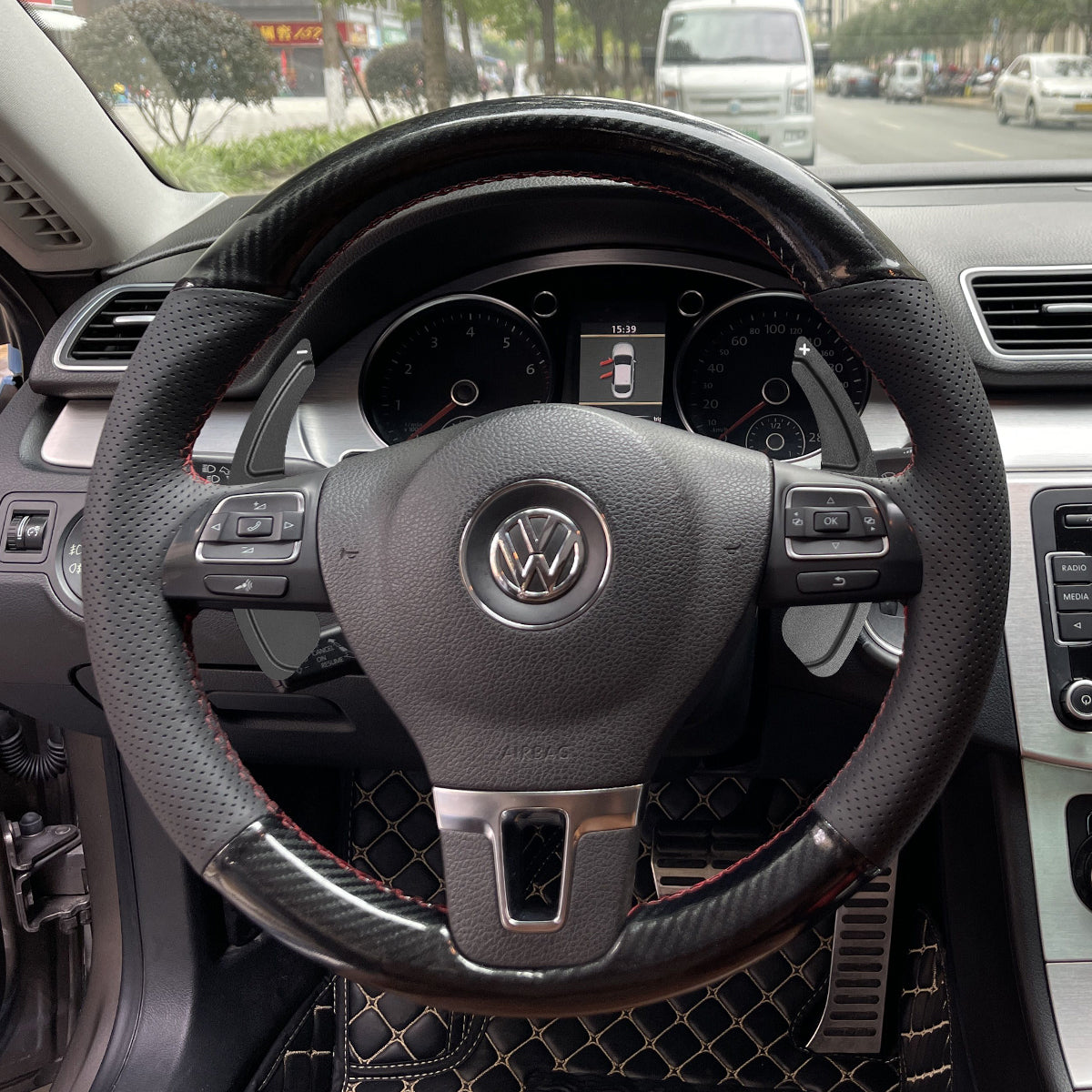Paddle shifters for Skoda Citigo Fabia Karoq Rapid Roomster Octavia Superb Yeti Kodiaq Scala 2013-2019