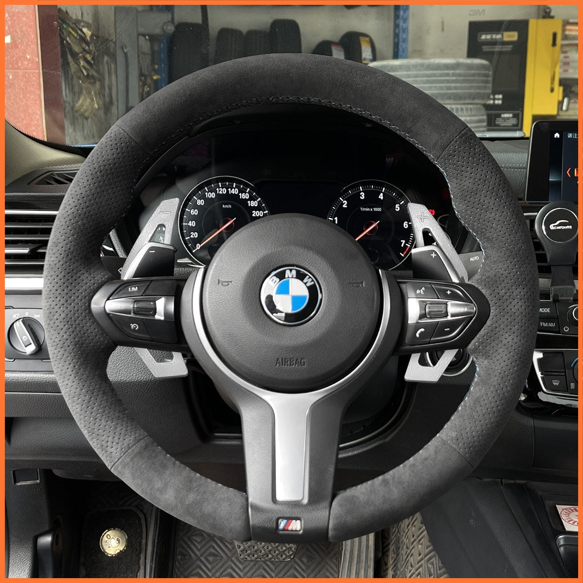 Paddle shifters for BMW M Sport F07 F10 F12 F20 F21 F30 F33 X3 X4 X5 M140i M50d 2012-2020