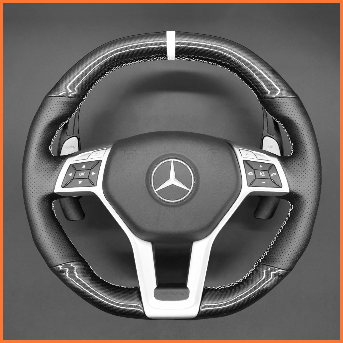 Paddle shifters for Mercedes Benz AMG C117 C218 W204 W212 R231 2012-2016