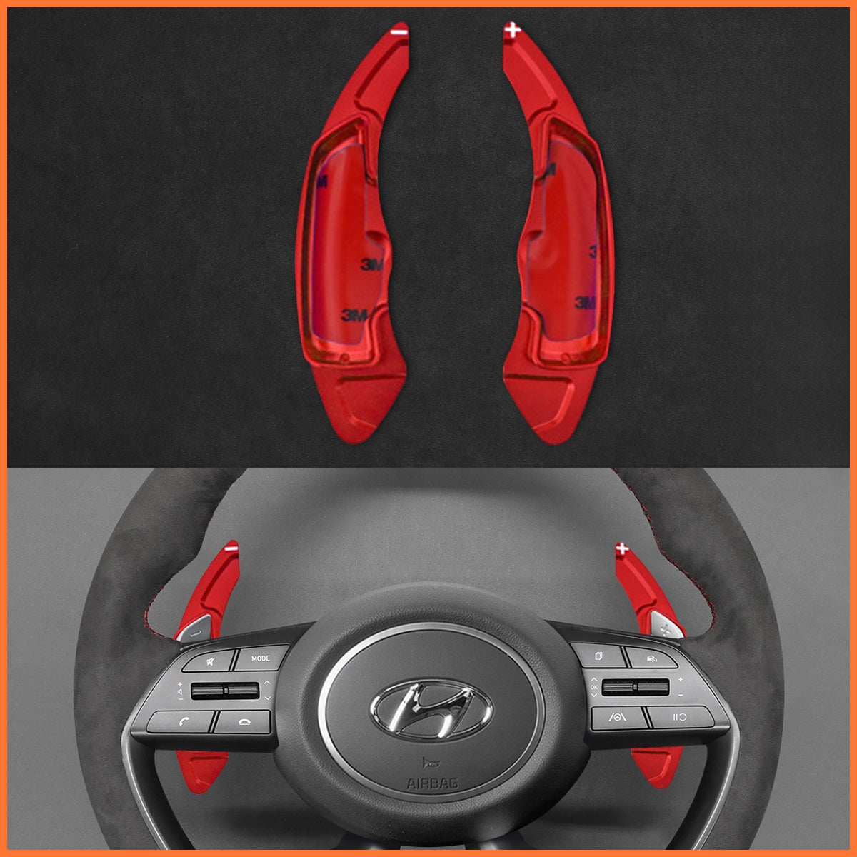 Paddle shifters for SEAT Leon IV Ibiza 6F Ateca Arona Tarraco 2020-2023