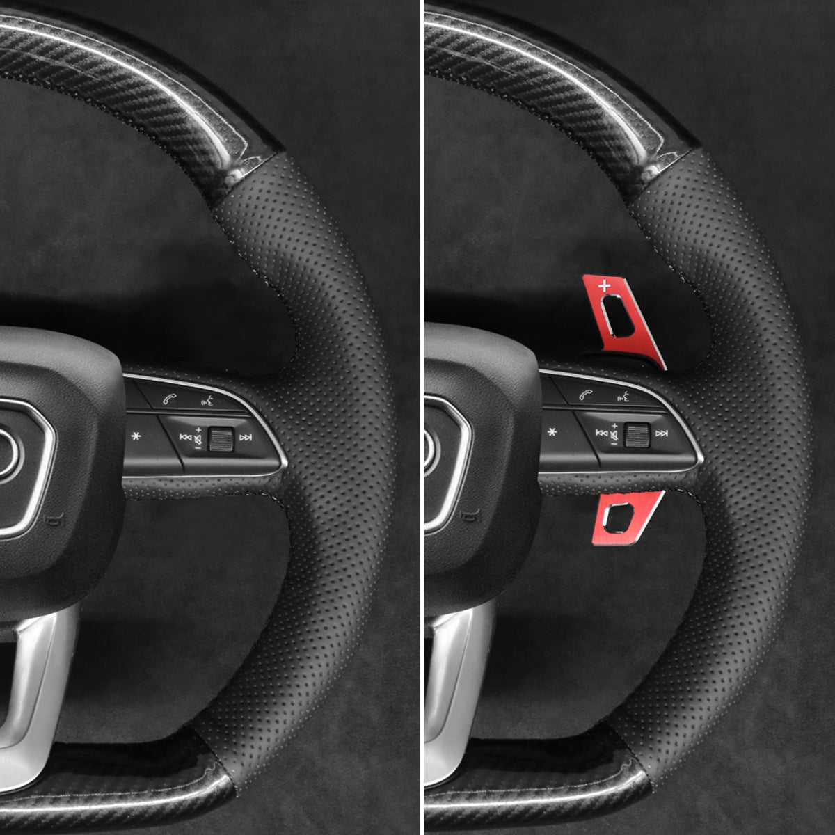 Paddle shifters for Audi Q3 Q5 Q7 Q8 SQ5 SQ8 2015-2022