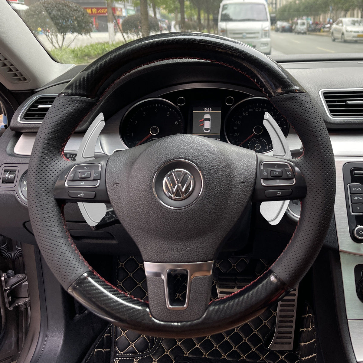 Paddle shifters for Skoda Citigo Fabia Karoq Rapid Roomster Octavia Superb Yeti Kodiaq Scala 2013-2019