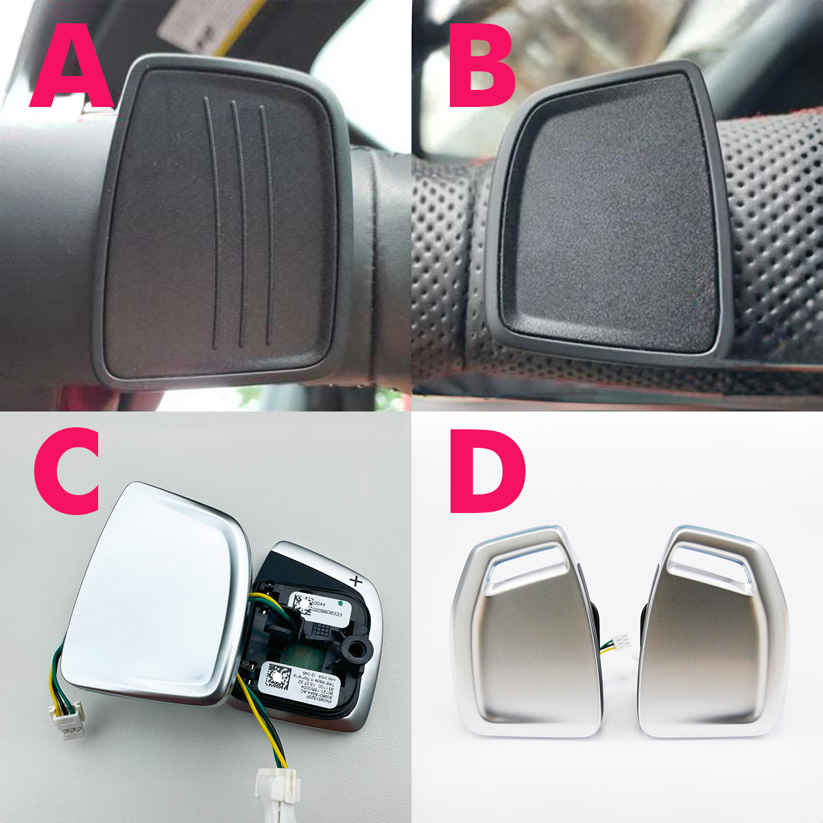 Paddle shifters for Audi A1 A3 A4 A5 S3 S4 S5 RS4 2015-2022