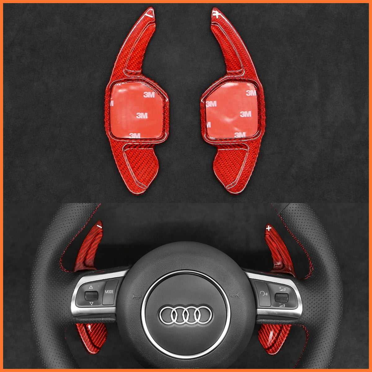 Schaltwippen für Audi R8 TT RS R8 RS3 RS6 2009-2015