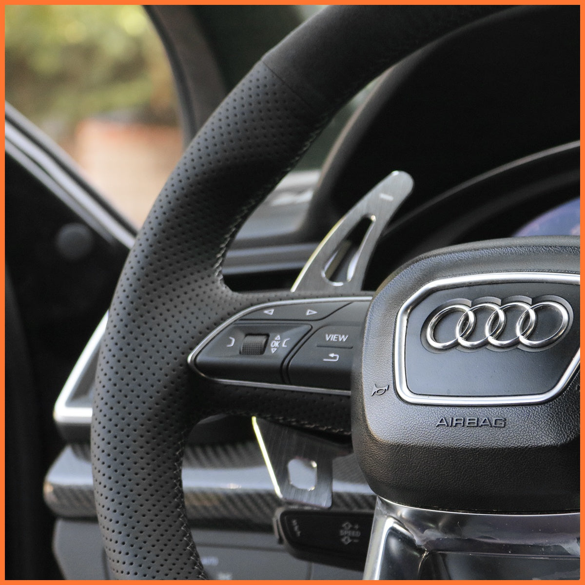 Schaltwippen für Audi A3 A4 A5 RS S3 S4 S5 Q2 Q3 Q5 Q7 Q8 SQ2 SQ5 SQ7 SQ8 2015-2022