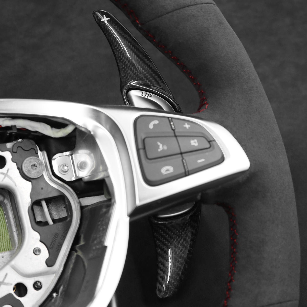 Paddle shifters for Mercedes Benz AMG C190 C117 C218 C253 W166 W205 W213 W222 R172 R190 X166 X253 2015-2020