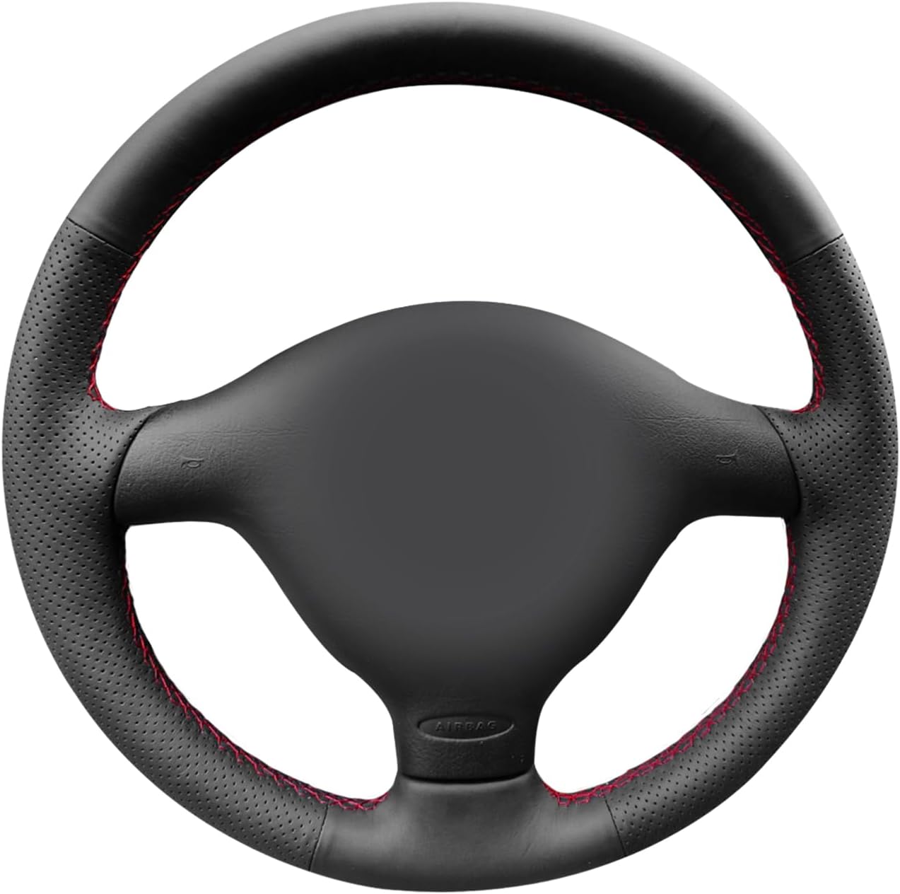 MEWANT Steering Wheel Cover for Golf 4 (IV) Passat B5 Passat Variant Polo Bora Sharan 1997-2004