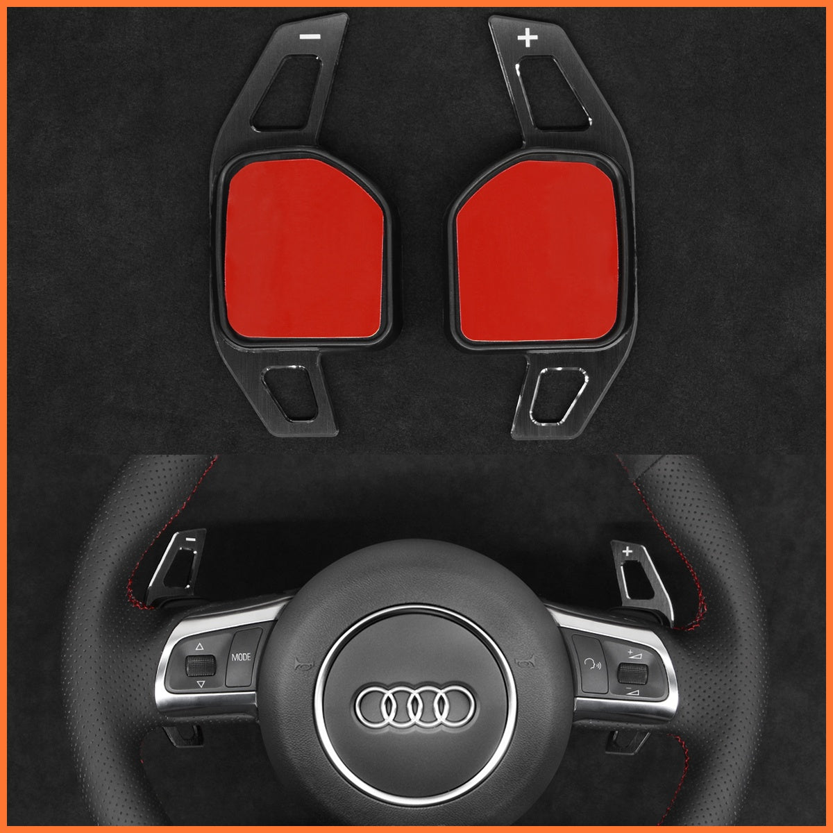 Paddle shifters for Audi R8 TT RS R8 RS3 RS6 2009-2015