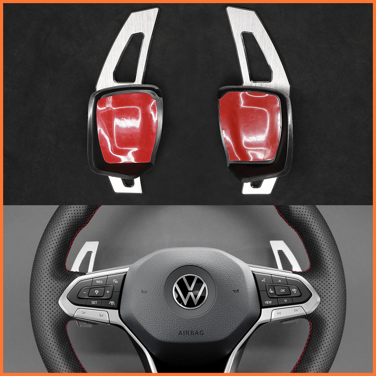 Schaltwippen für Volkswagen Golf 8 Passat Tiguan CC