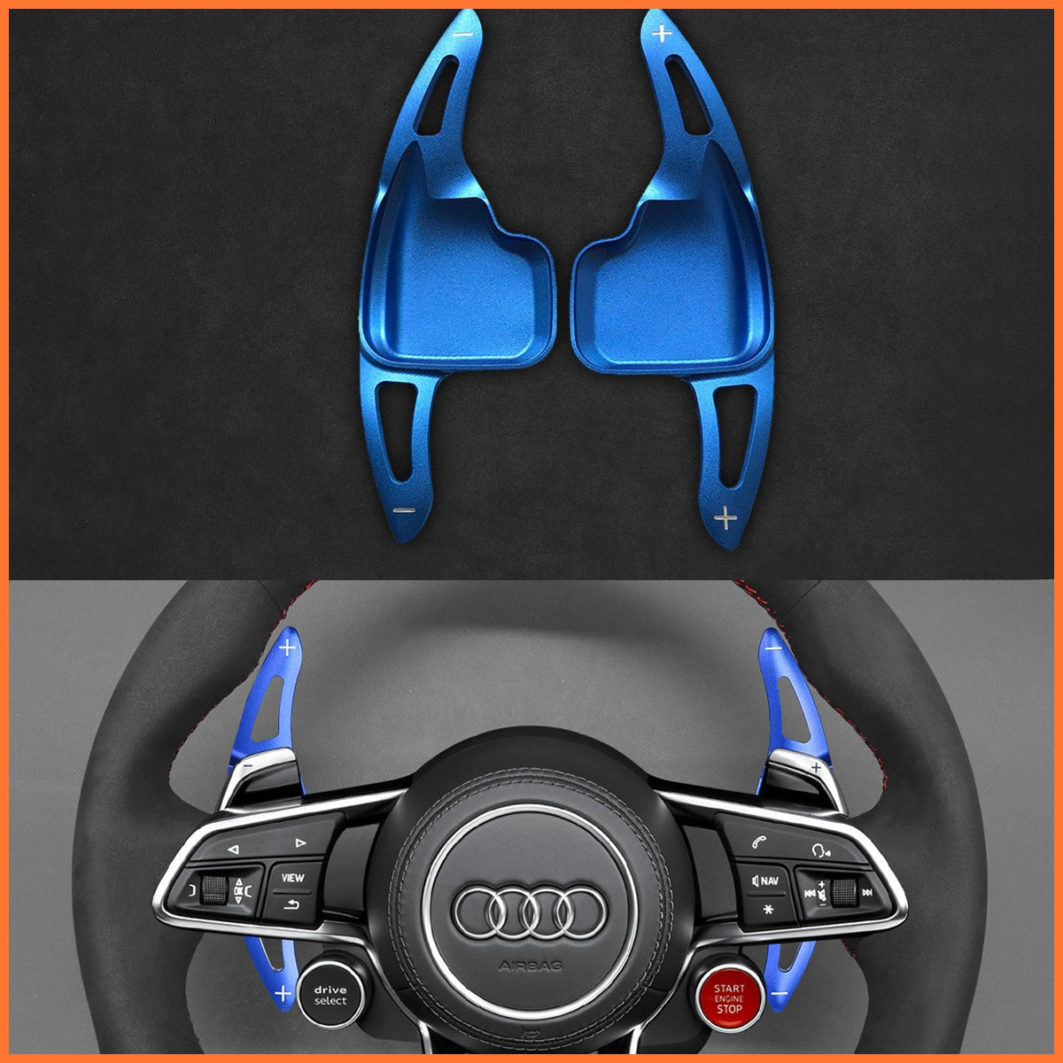 Paddle shifters for Audi R8 TT RS TTS 2014-2023