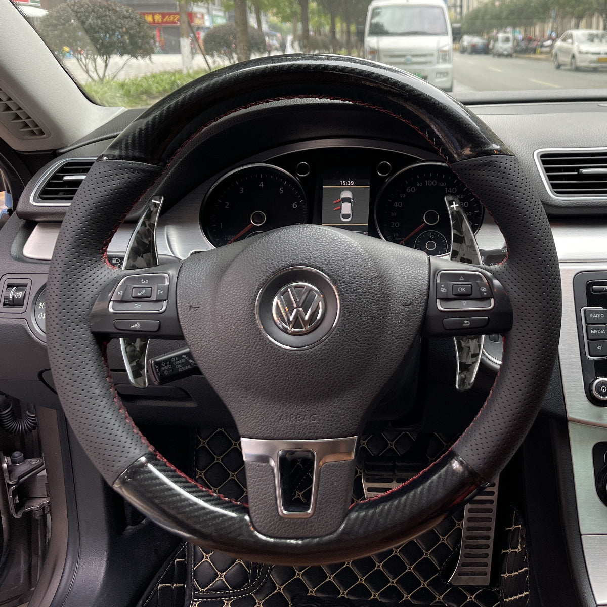 Paddle shifters for Skoda Citigo Fabia Karoq Rapid Roomster Octavia Superb Yeti Kodiaq Scala 2013-2019