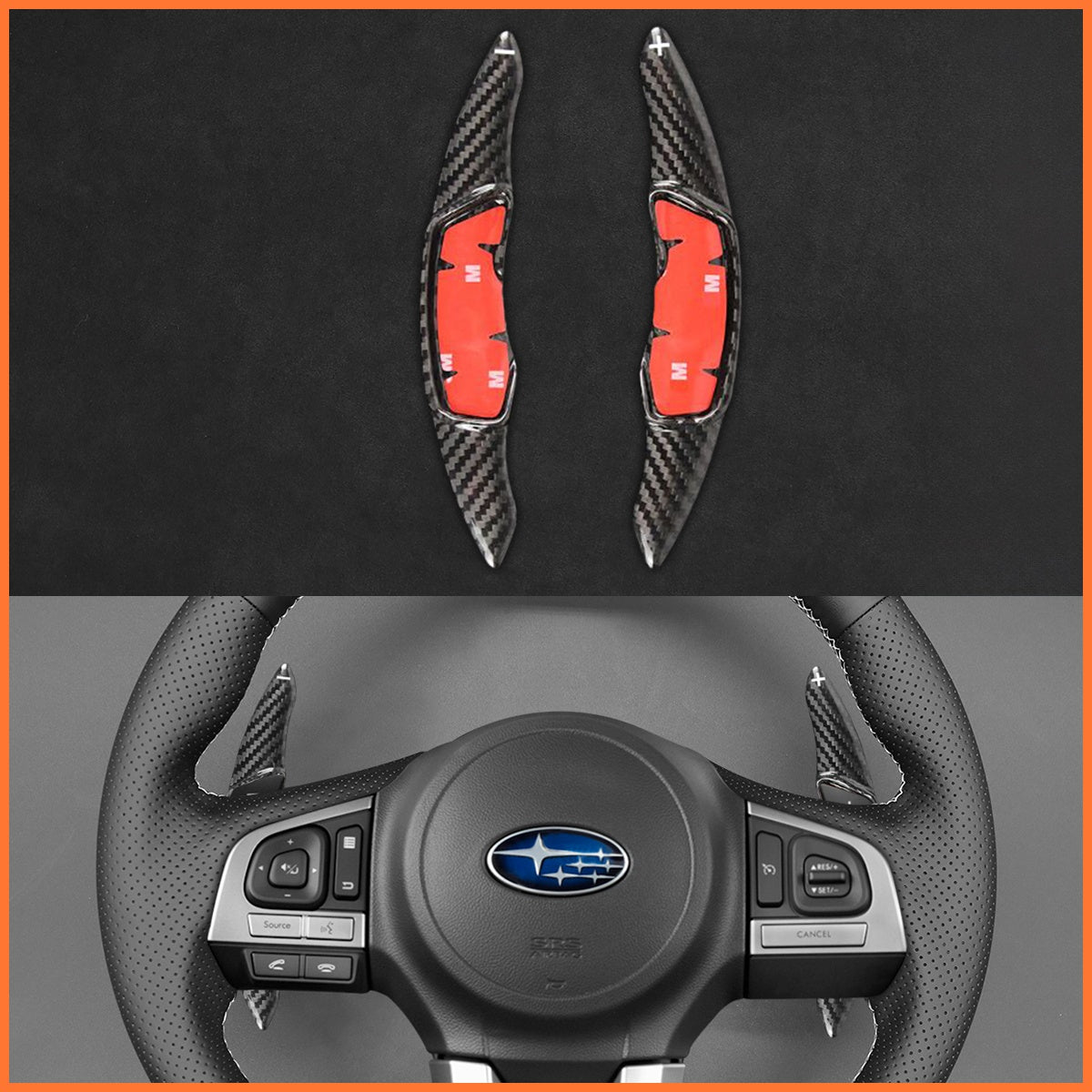 Schaltwippen für Subaru Legacy Outback XV Forester 2015-2018