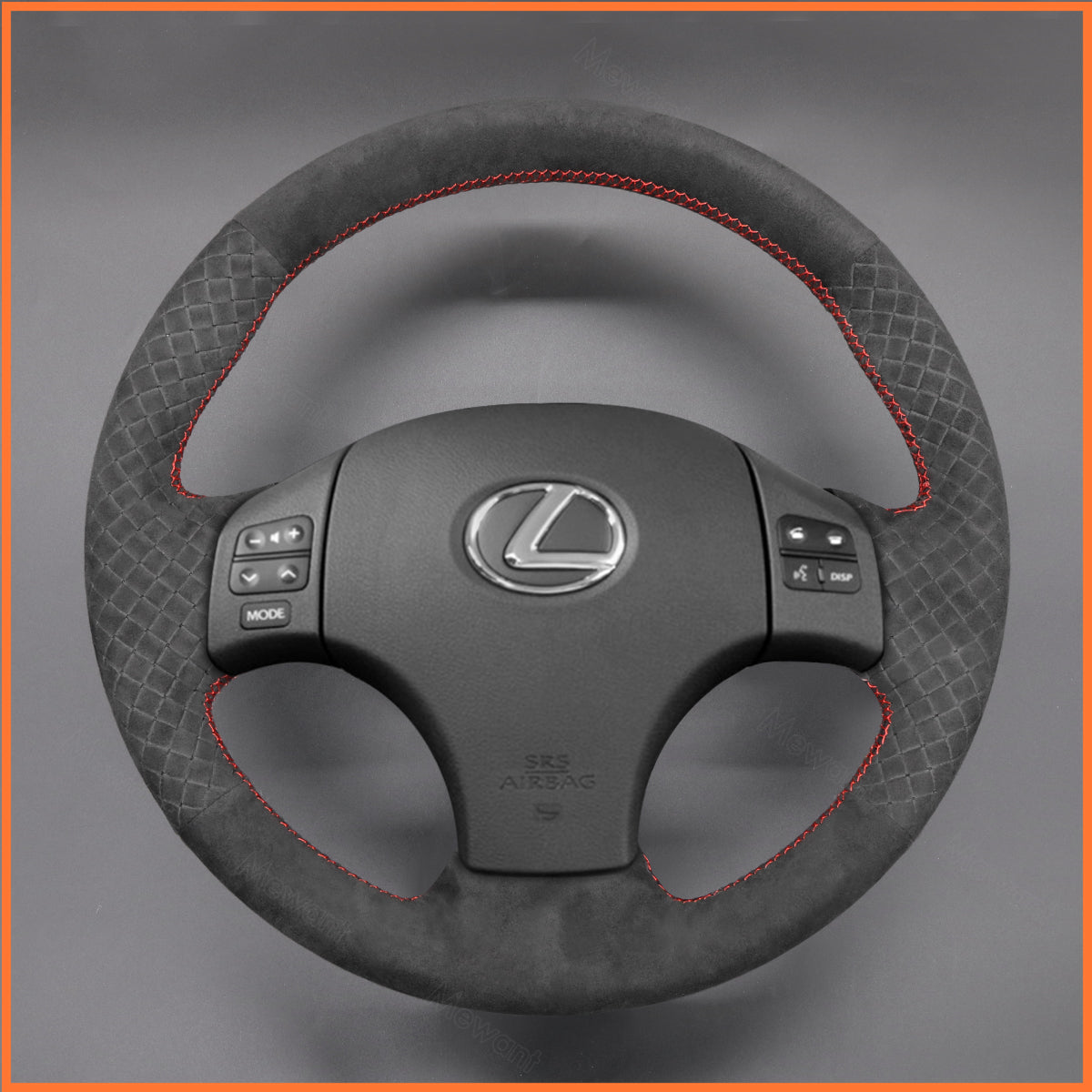 MEWANT Steering Wheel Cover for Lexus IS IS250 IS250C IS300 IS300C IS350 IS350C F SPORT 2005-2011